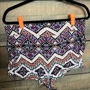 Express Tribal Print Shorts, Size M